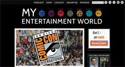 Desktop Screenshot of myentertainmentworld.ca